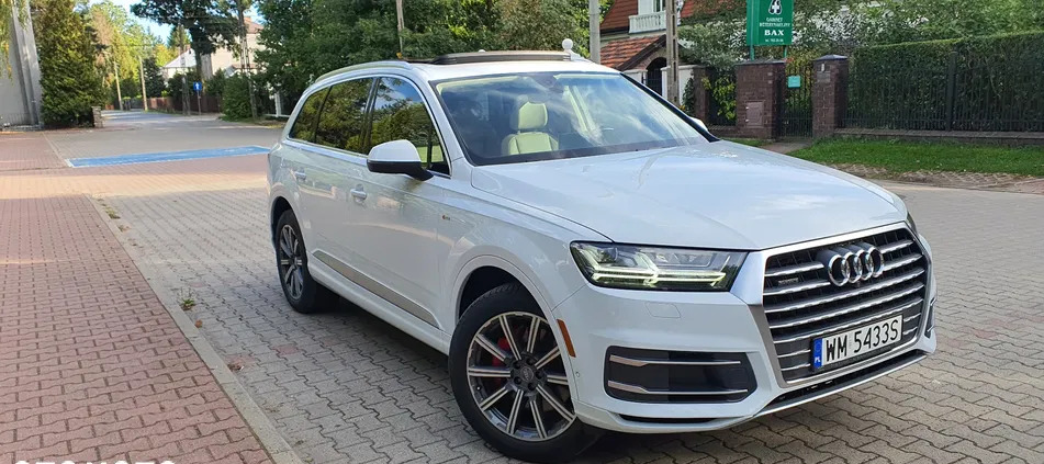 audi Audi Q7 cena 173000 przebieg: 54000, rok produkcji 2019 z Sulejówek